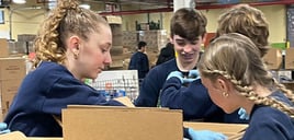 St. Vincent Martyr School participates in community service projects