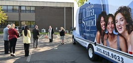 Bishop blesses pregnancy mobile unit in support of life