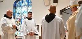 Passionate about serving the poor, two Franciscan brothers ordained deacons