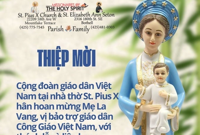 Our Lady of La Vang Celebration at St. Pius X