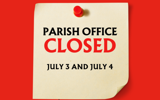 Parish Office Closed