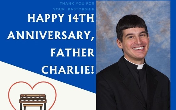 Father Charlie's Anniversary and request for donation