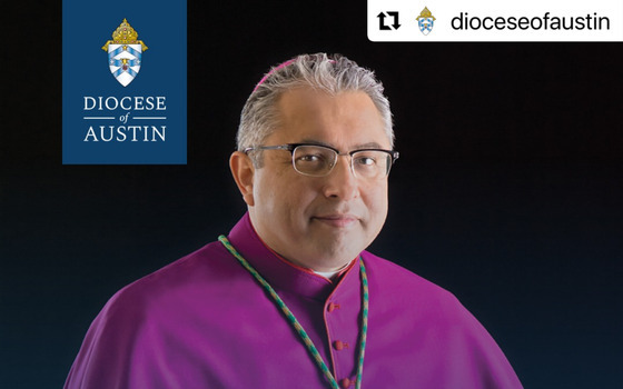 We have a new Bishop!!!