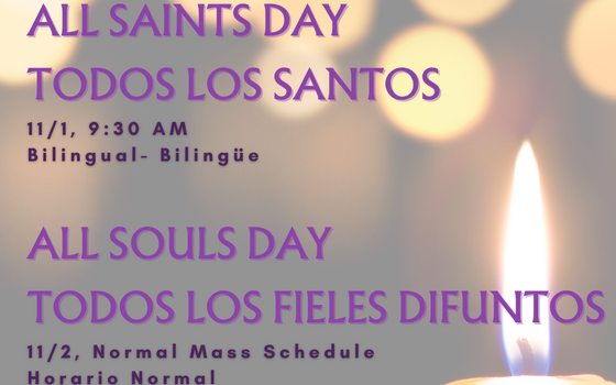 All Saints Day and All Souls Day - 11/1 & 11/2