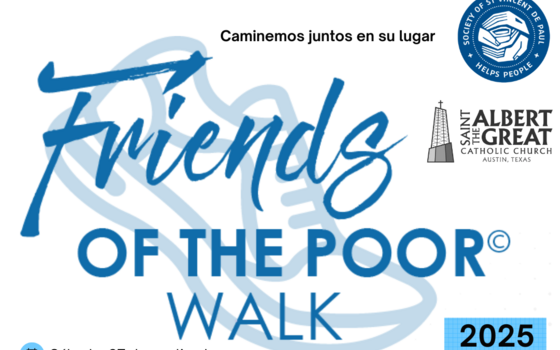 Friends of the Poor Walk Signup: Inscripción para Caminata Amigo de Pobres