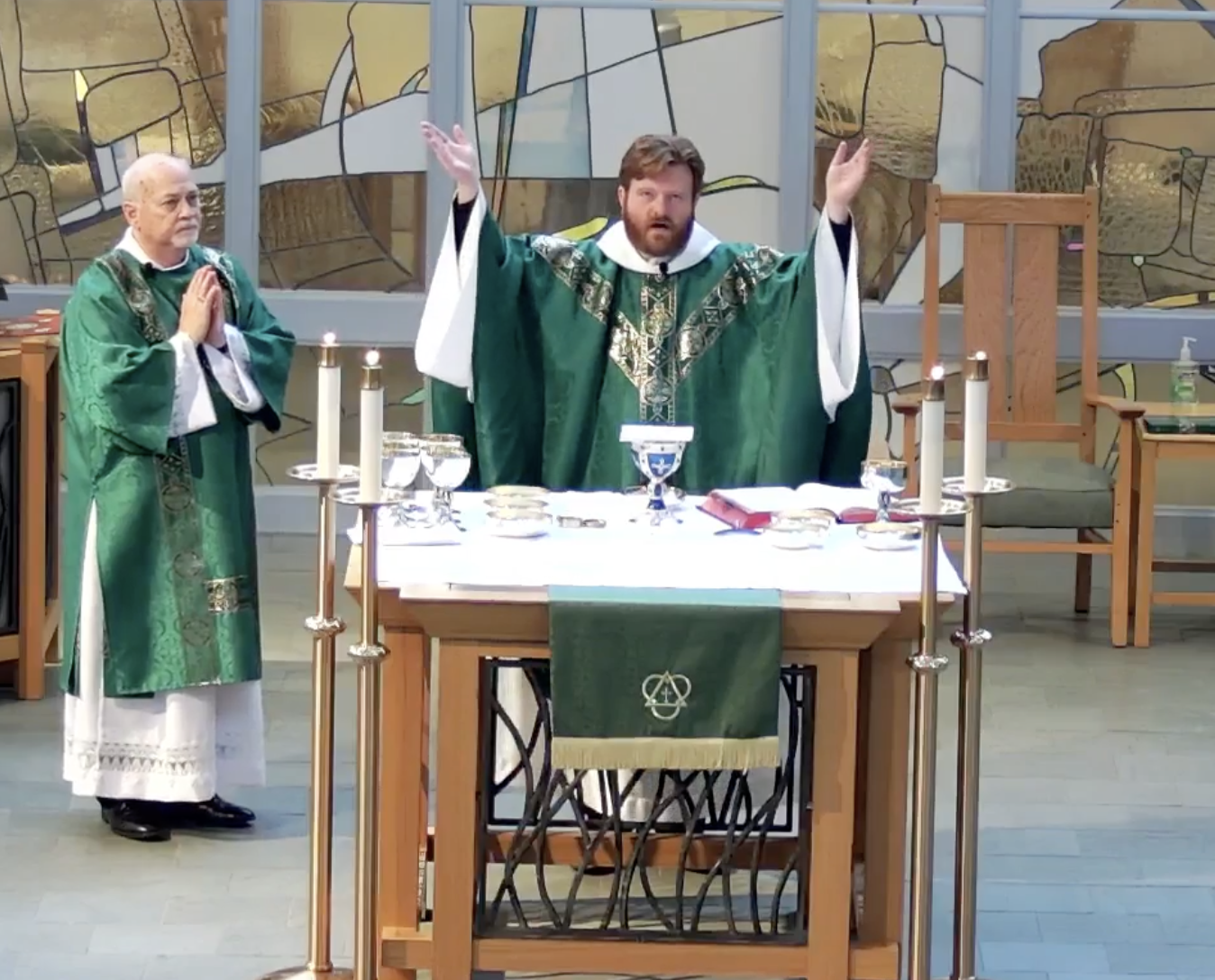 Join Us in Person for Mass