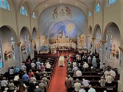 Mr. Bob Knippenberg's Funeral Mass on August 20, 2021.