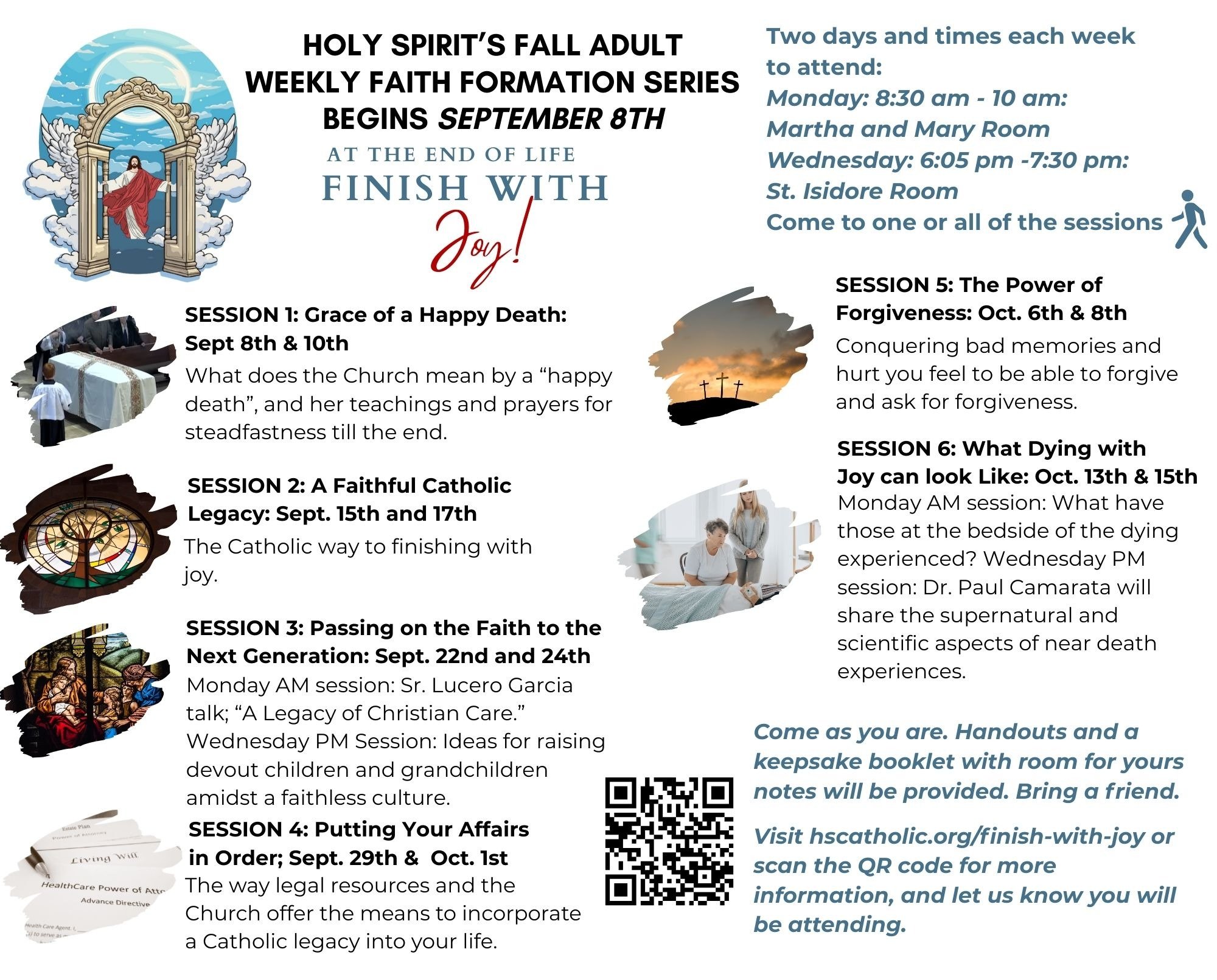 Finish with Joy