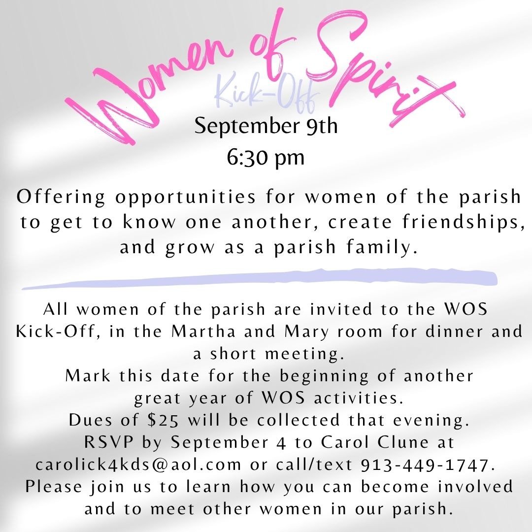 WOMEN OF SPIRIT KICK-OFF