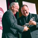 Msgr. Albert Kenney, Vicar General and Former La Salle Chaplain, inducted into the La Salle Academy