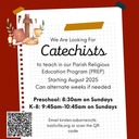 Catechists Needed