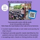 Buckets for Haiti - Almsgiving 2026