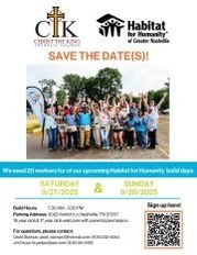 Fall 2025 Habitat Build