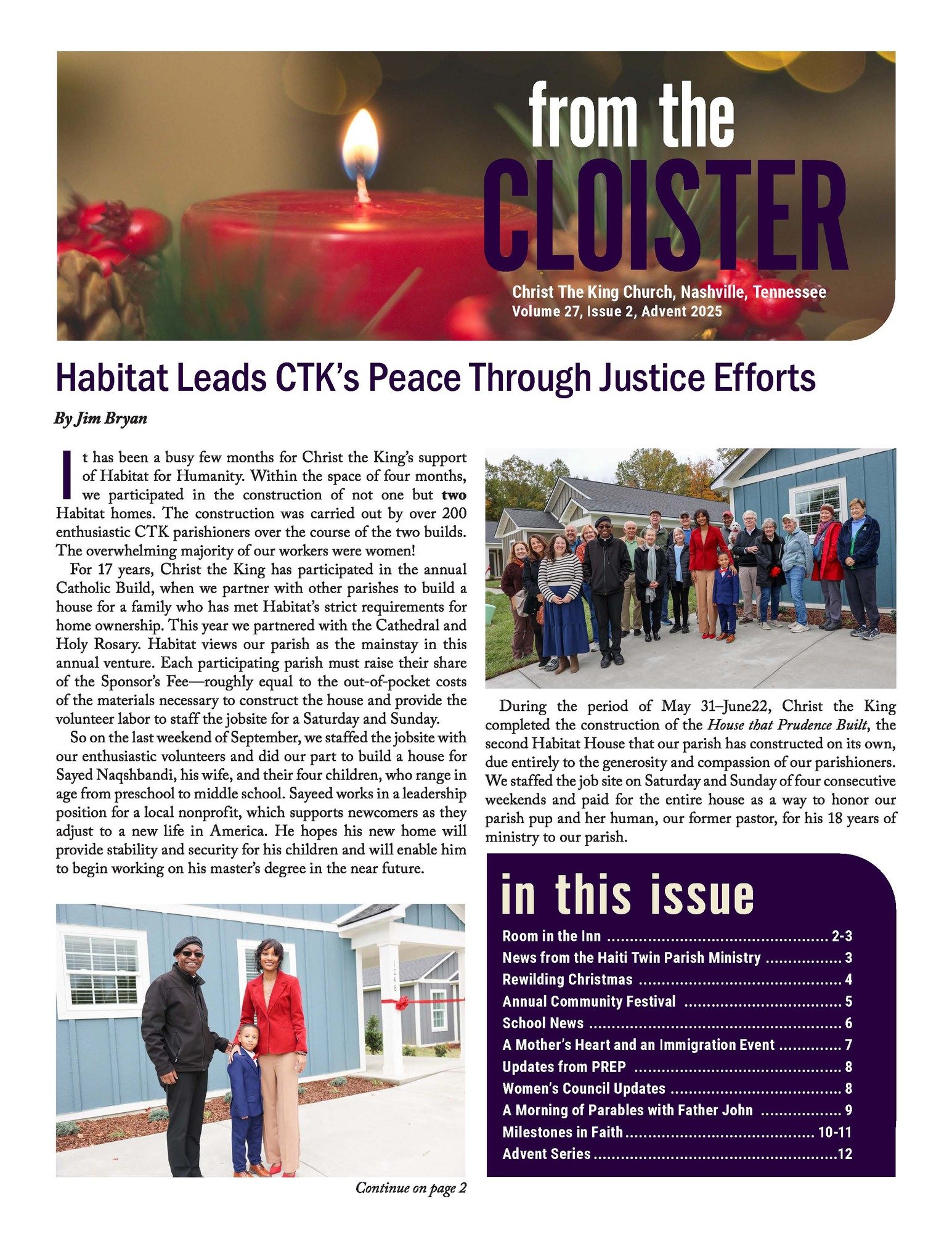 Parish Newsletter