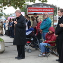 Bishop prays at 40 Days for Life