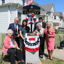 Square dedicated to Worcester Catholic killed in Korean War