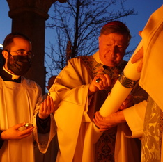 Easter VIgil at Cathedral