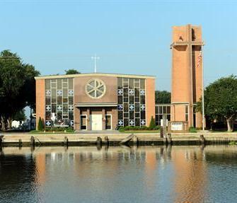 Celebrating creative parishes! Our Lady of Prompt Succor in Golden Meadow!