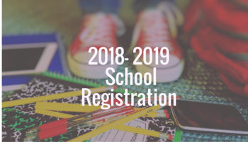 Registration for the 2018-2019 School Year is Open!