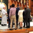Three New Members Initiated Into the Catholic Church