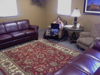 Relaxing in the Library