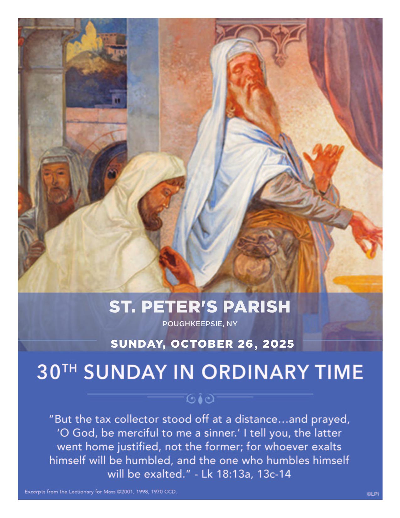 october 26, 2025 Bulletin