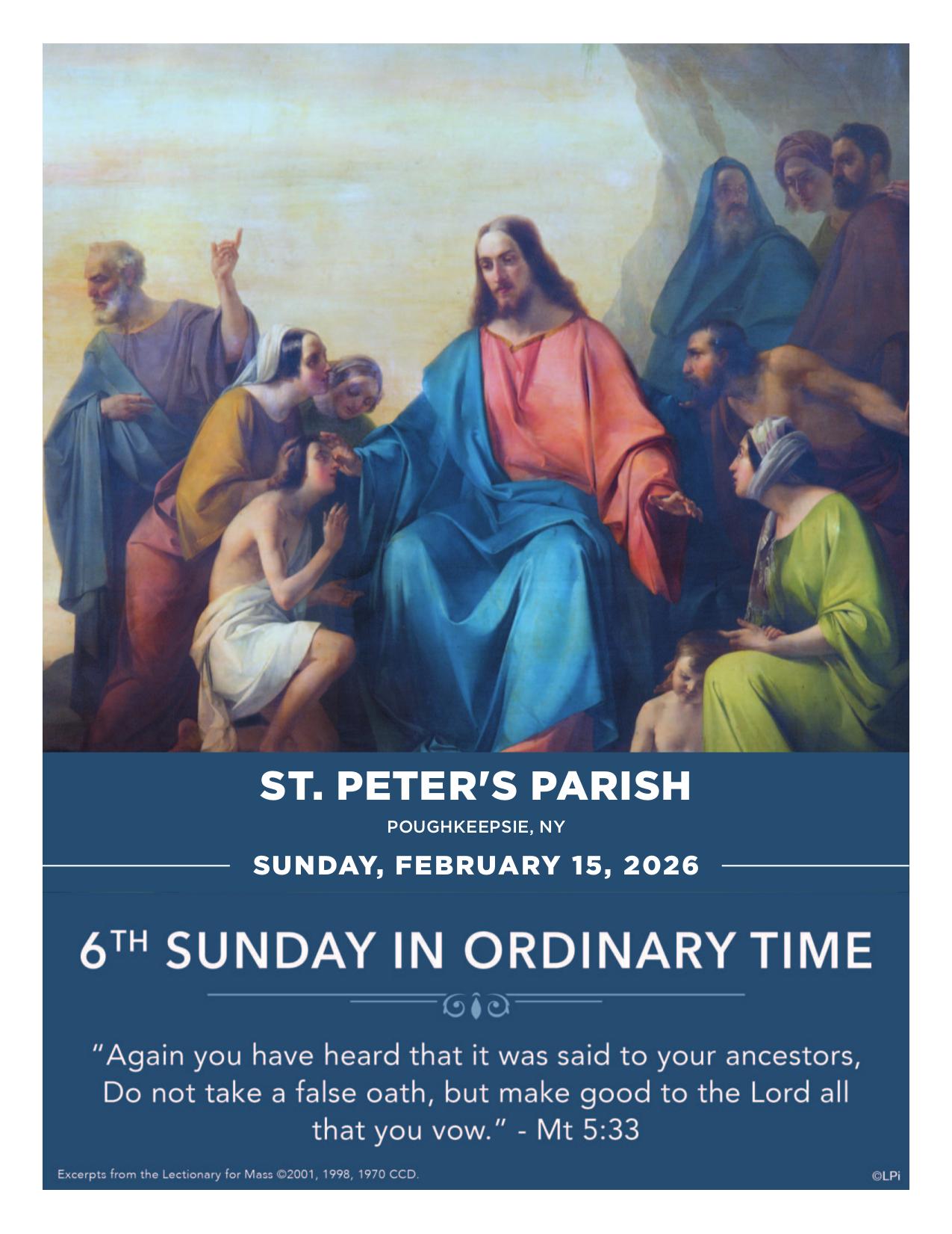 february 15, 2026 Bulletin