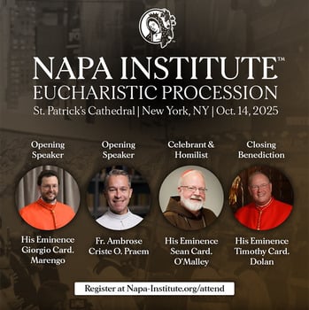 Napa Institute Mass & Eucharistic Procession
