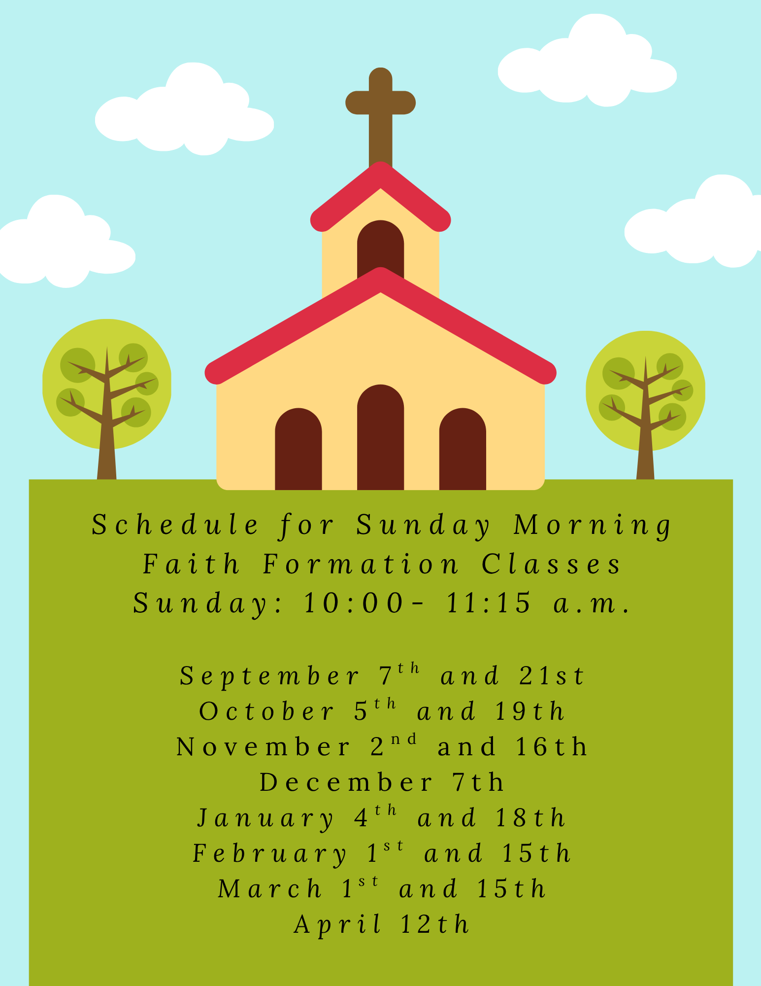 Faith Formation Sunday 2025-2026