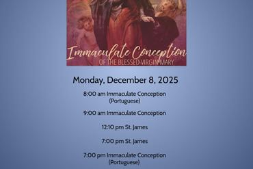 Solemnity of the Immaculate Conception