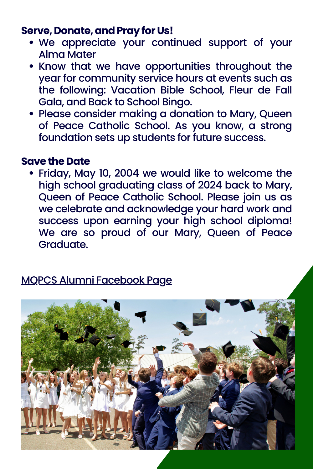 Alumni on Facebook