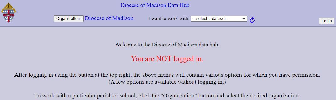 Diocesan Data Hub