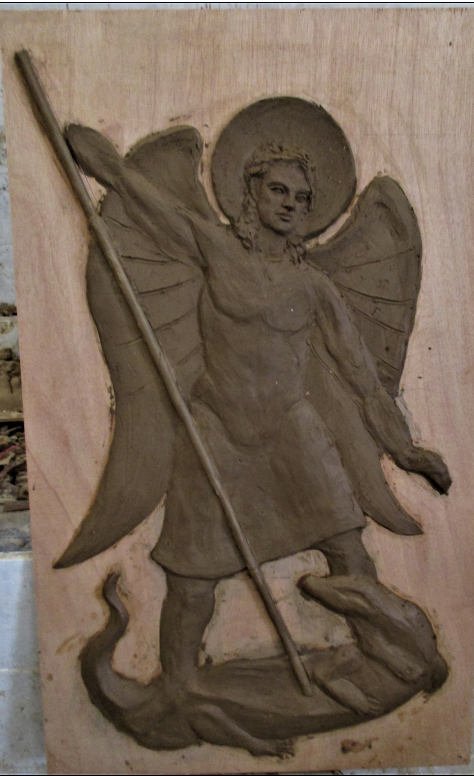 St. Michael, in progress