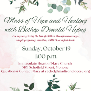 Mass of Hope and Healing with Bishop Hying
