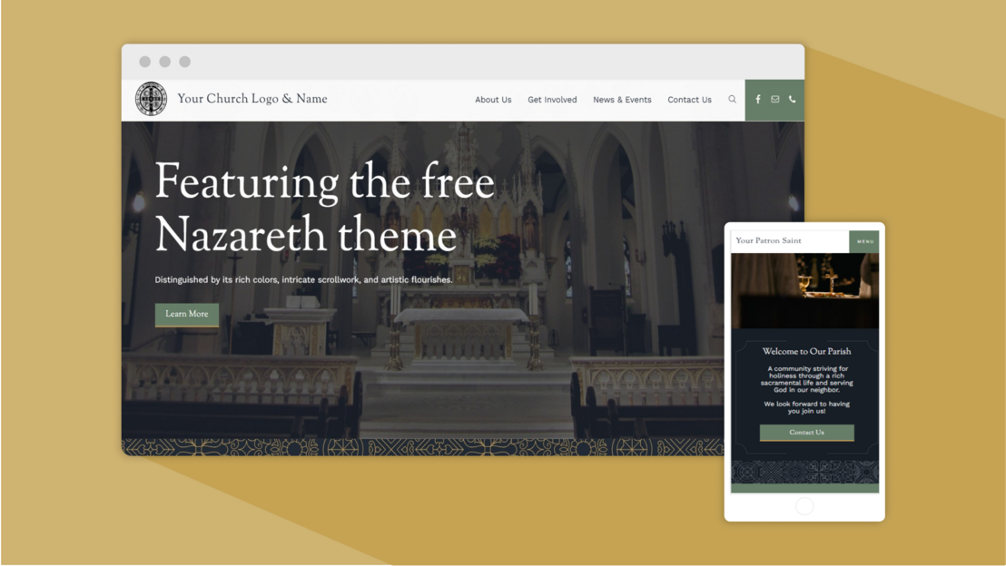 Introducing Nazareth: A Timeless Design for Your Website