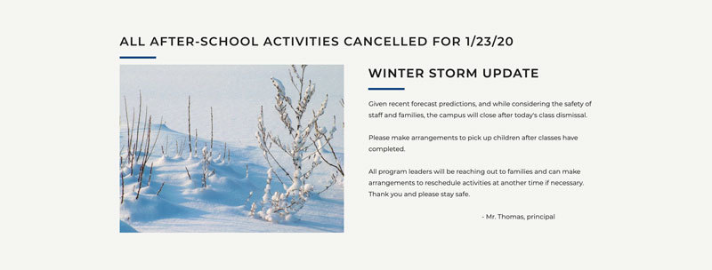 Community Notifications Text Modules