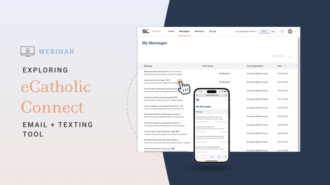 [WEBINAR] Exploring eCatholic Connect