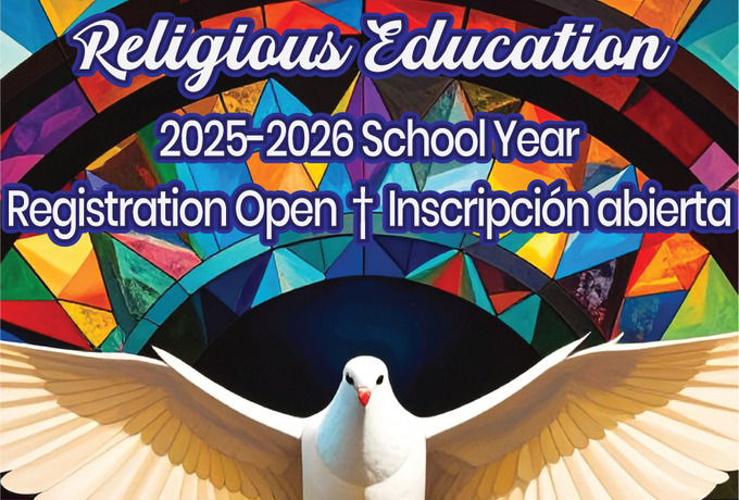 CLICK HERE: RE Registration for the 2025-2026 School Year