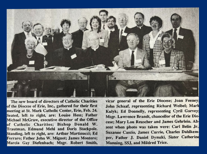 Catholic Charities First Board of Directors