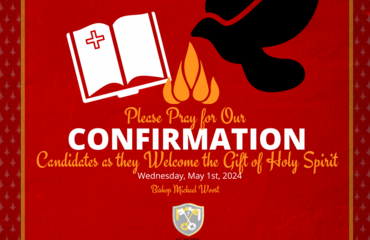 Pray for our Confirmandi