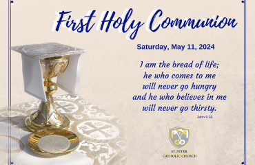 First Holy Communion