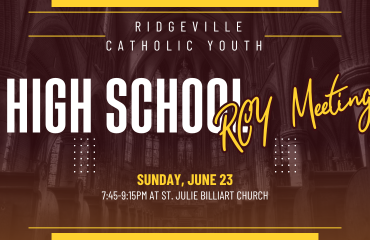 Ridgeville Catholic Youth (RCY) - High School