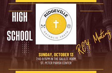 Ridgeville Catholic Youth (RCY) - High School