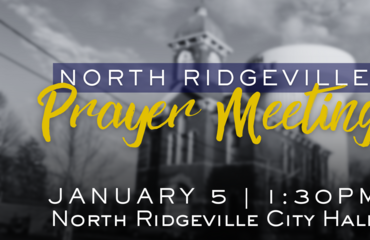 Prayer at N Ridgeville City Hall
