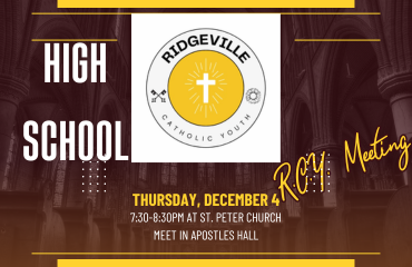 Ridgeville Catholic Youth (RCY) - High School