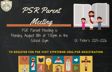 PSR Parent Meeting