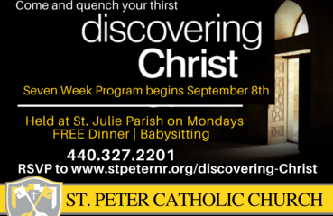 Discovering Christ - Begins September 8th