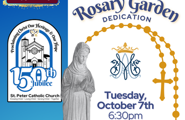 Rosary Garden Dedication