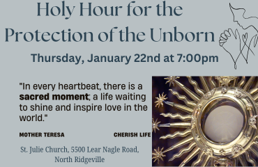 Holy Hour for the Unborn