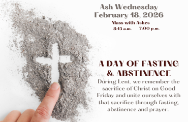 Ash Wednesday Services